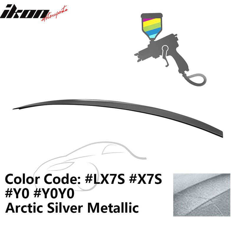 2009-2014 Audi A4 Quattro B8 4Door Painted ABS Trunk Spoiler Wing