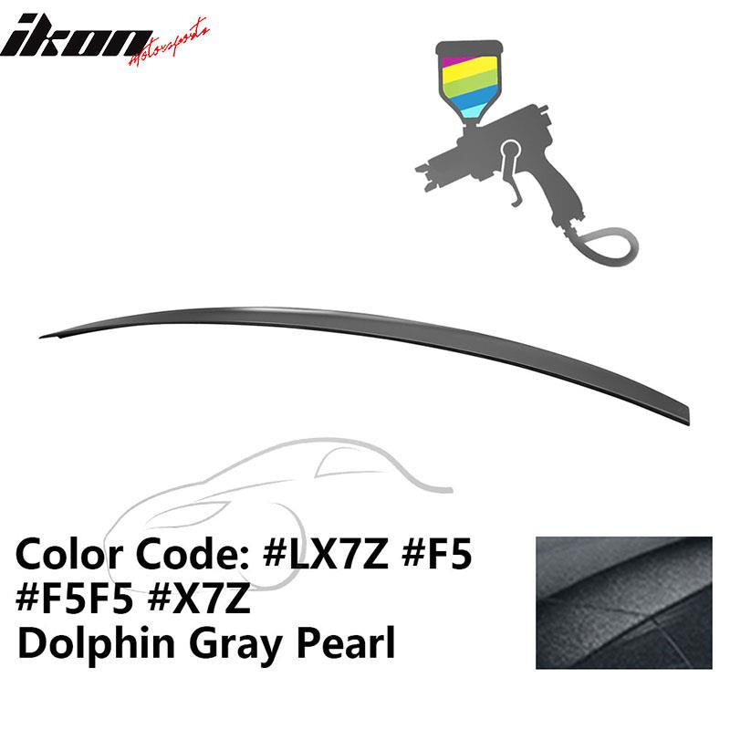 2009-2014 Audi A4 Quattro B8 4Door Painted ABS Trunk Spoiler Wing