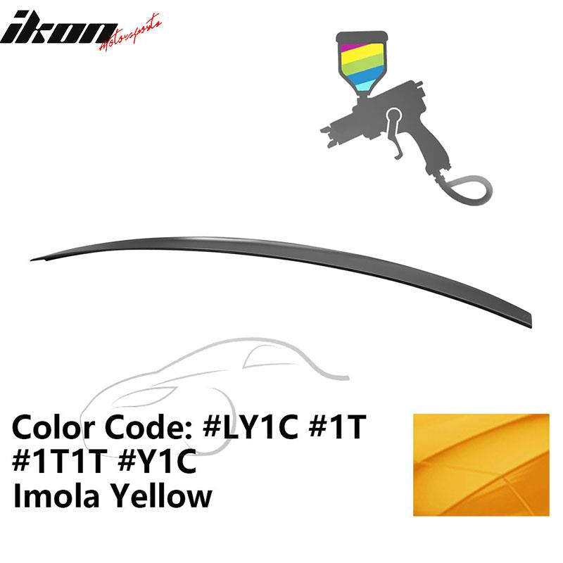 2009-2014 Audi A4 Quattro B8 4Door Painted ABS Trunk Spoiler Wing