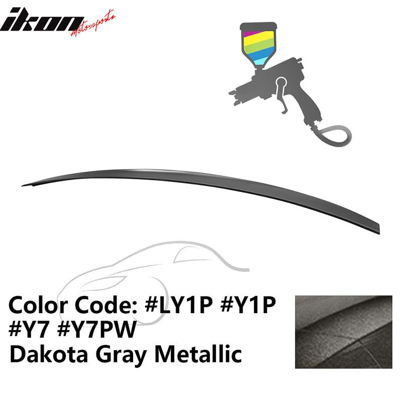 2009-2014 Audi A4 Quattro B8 4Door Painted ABS Trunk Spoiler Wing