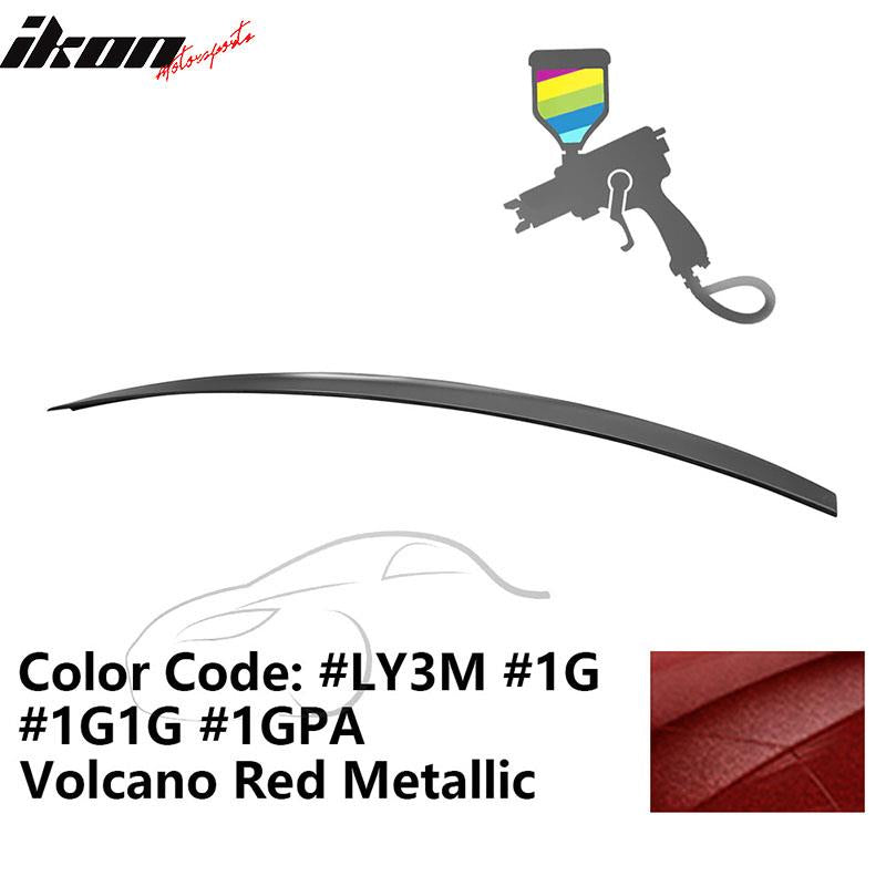 2009-2014 Audi A4 Quattro B8 4Door Painted ABS Trunk Spoiler Wing