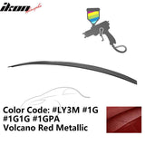 2009-2014 Audi A4 Quattro B8 4Door Painted ABS Trunk Spoiler Wing