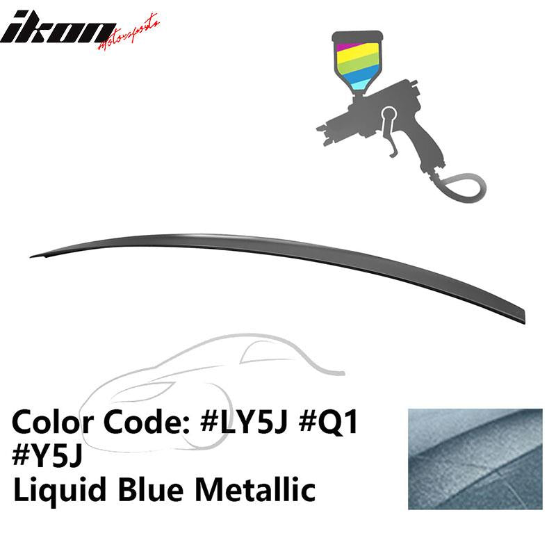 2009-2014 Audi A4 Quattro B8 4Door Painted ABS Trunk Spoiler Wing