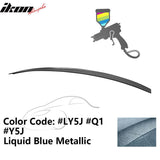 2009-2014 Audi A4 Quattro B8 4Door Painted ABS Trunk Spoiler Wing