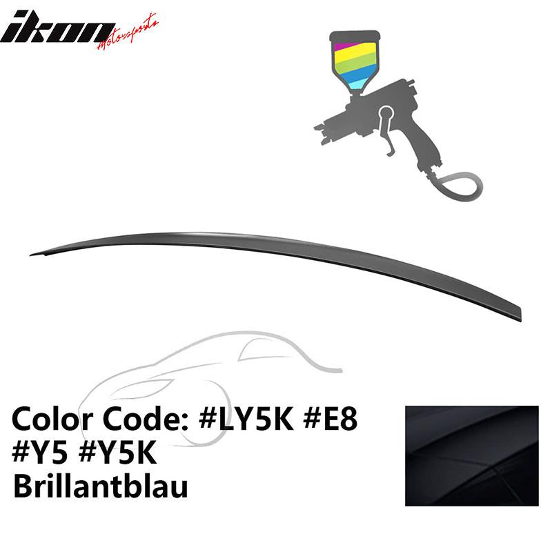 2009-2014 Audi A4 Quattro B8 4Door Painted ABS Trunk Spoiler Wing