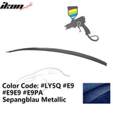 2009-2014 Audi A4 Quattro B8 4Door Painted ABS Trunk Spoiler Wing