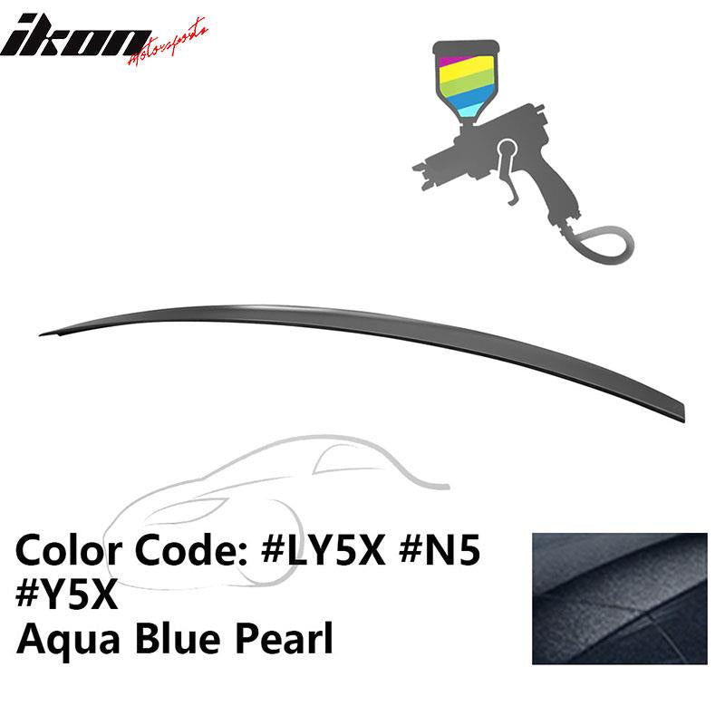 2009-2014 Audi A4 Quattro B8 4Door Painted ABS Trunk Spoiler Wing