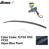 2009-2014 Audi A4 Quattro B8 4Door Painted ABS Trunk Spoiler Wing