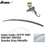 2009-2014 Audi A4 Quattro B8 4Door Painted ABS Trunk Spoiler Wing