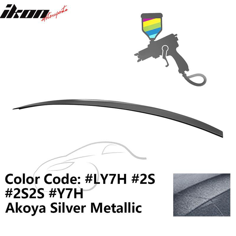 2009-2014 Audi A4 Quattro B8 4Door Painted ABS Trunk Spoiler Wing