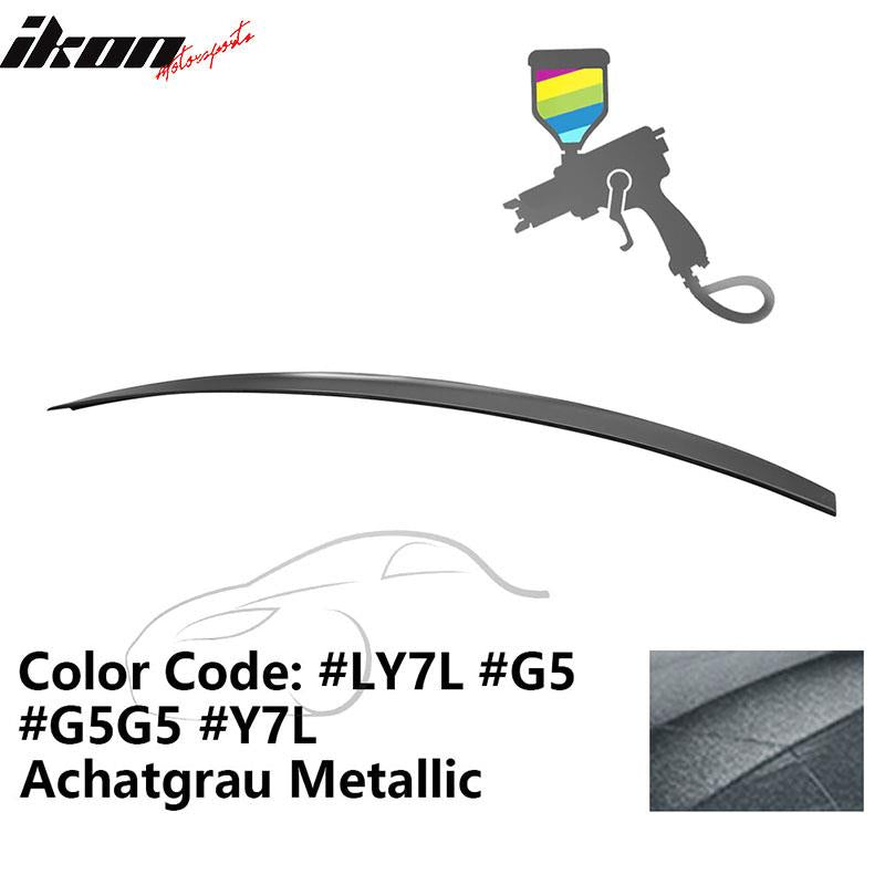 2009-2014 Audi A4 Quattro B8 4Door Painted ABS Trunk Spoiler Wing