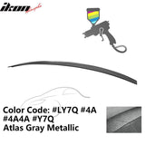 2009-2014 Audi A4 Quattro B8 4Door Painted ABS Trunk Spoiler Wing