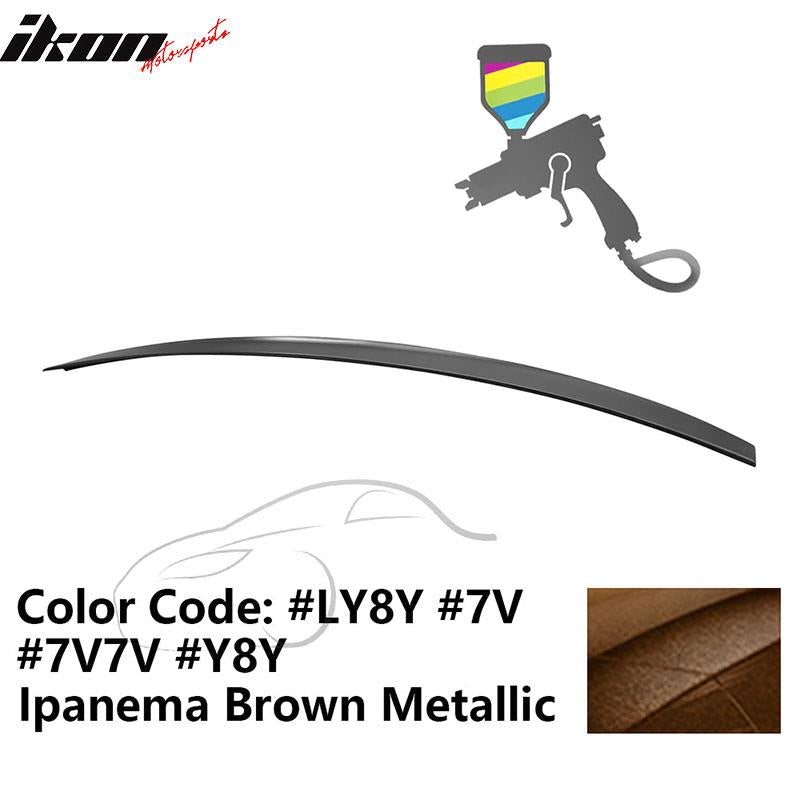 2009-2014 Audi A4 Quattro B8 4Door Painted ABS Trunk Spoiler Wing