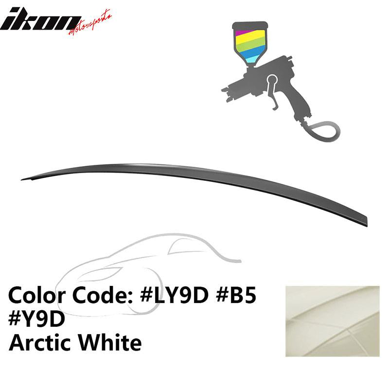 2009-2014 Audi A4 Quattro B8 4Door Painted ABS Trunk Spoiler Wing