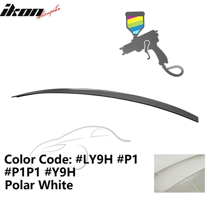 2009-2014 Audi A4 Quattro B8 4Door Painted ABS Trunk Spoiler Wing