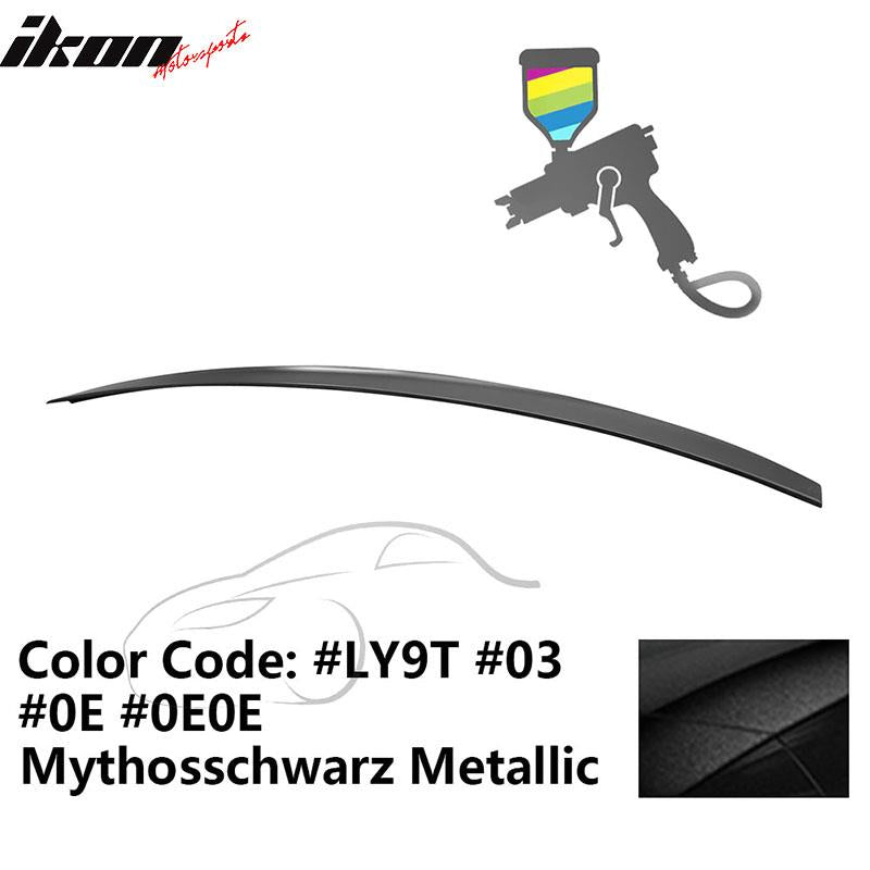 2009-2014 Audi A4 Quattro B8 4Door Painted ABS Trunk Spoiler Wing