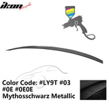 2009-2014 Audi A4 Quattro B8 4Door Painted ABS Trunk Spoiler Wing