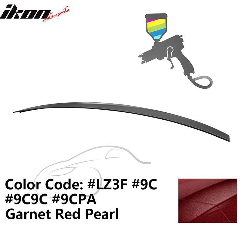 2009-2014 Audi A4 Quattro B8 4Door Painted ABS Trunk Spoiler Wing