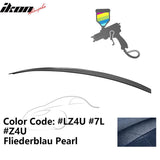 2009-2014 Audi A4 Quattro B8 4Door Painted ABS Trunk Spoiler Wing