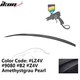 2009-2014 Audi A4 Quattro B8 4Door Painted ABS Trunk Spoiler Wing