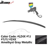 2009-2014 Audi A4 Quattro B8 4Door Painted ABS Trunk Spoiler Wing