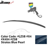 2009-2014 Audi A4 Quattro B8 4Door Painted ABS Trunk Spoiler Wing