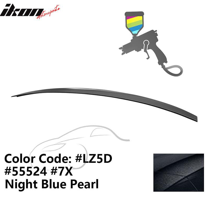 2009-2014 Audi A4 Quattro B8 4Door Painted ABS Trunk Spoiler Wing