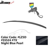 2009-2014 Audi A4 Quattro B8 4Door Painted ABS Trunk Spoiler Wing