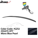 2009-2014 Audi A4 Quattro B8 4Door Painted ABS Trunk Spoiler Wing