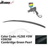 2009-2014 Audi A4 Quattro B8 4Door Painted ABS Trunk Spoiler Wing