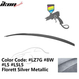 2009-2014 Audi A4 Quattro B8 4Door Painted ABS Trunk Spoiler Wing