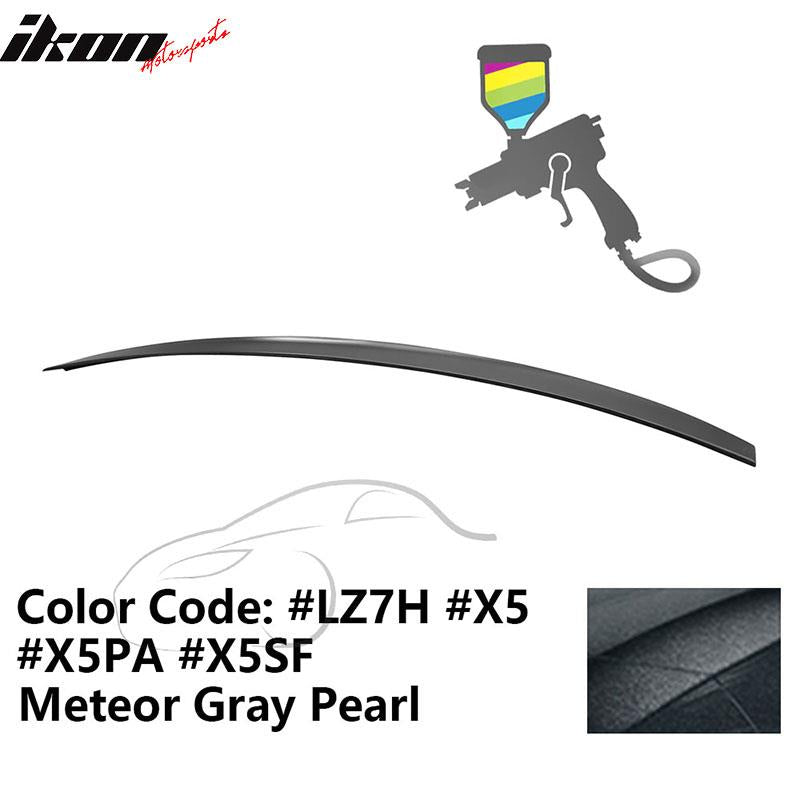 2009-2014 Audi A4 Quattro B8 4Door Painted ABS Trunk Spoiler Wing