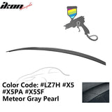 2009-2014 Audi A4 Quattro B8 4Door Painted ABS Trunk Spoiler Wing