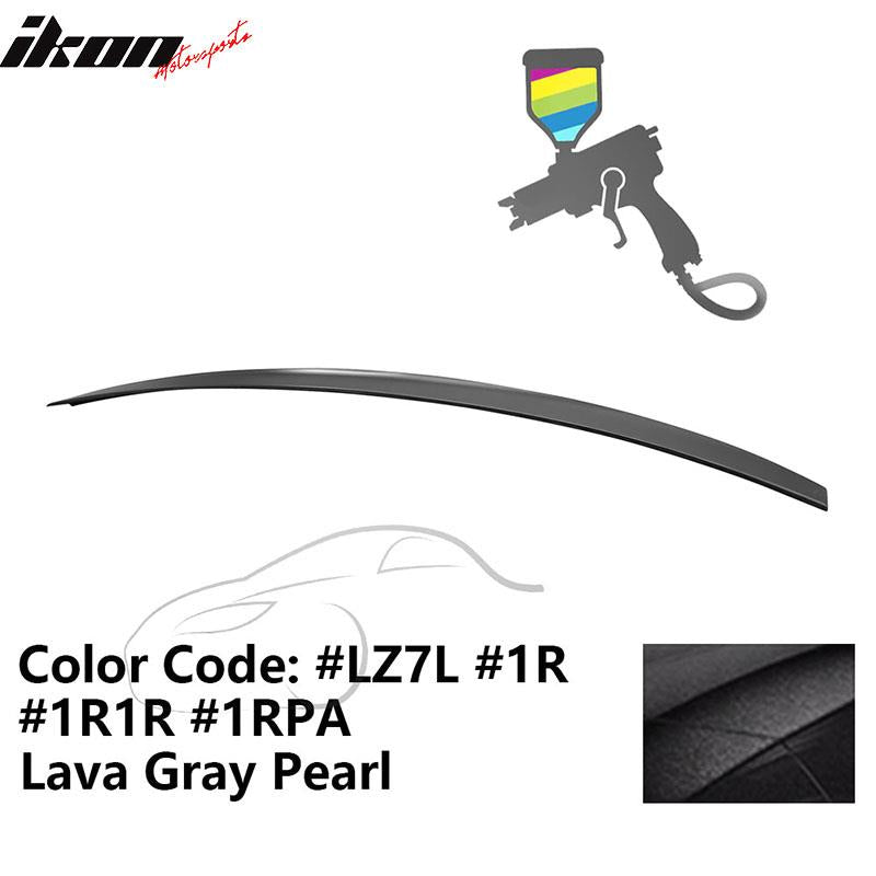 2009-2014 Audi A4 Quattro B8 4Door Painted ABS Trunk Spoiler Wing