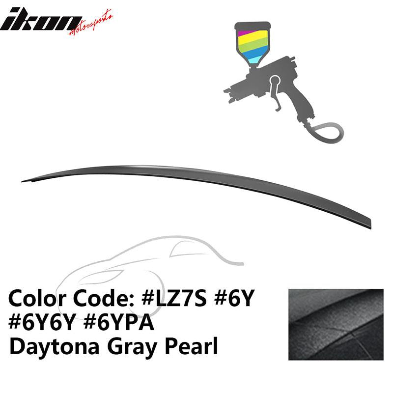 2009-2014 Audi A4 Quattro B8 4Door Painted ABS Trunk Spoiler Wing