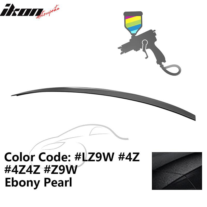 2009-2014 Audi A4 Quattro B8 4Door Painted ABS Trunk Spoiler Wing