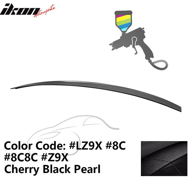 2009-2014 Audi A4 Quattro B8 4Door Painted ABS Trunk Spoiler Wing