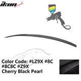 2009-2014 Audi A4 Quattro B8 4Door Painted ABS Trunk Spoiler Wing