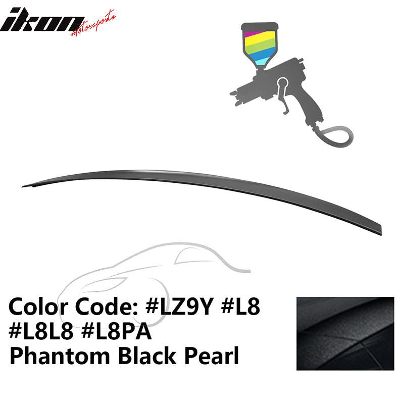 2009-2014 Audi A4 Quattro B8 4Door Painted ABS Trunk Spoiler Wing