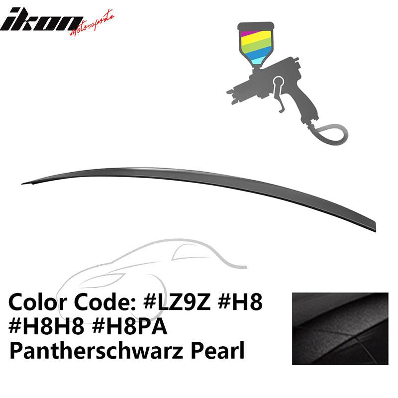 2009-2014 Audi A4 Quattro B8 4Door Painted ABS Trunk Spoiler Wing