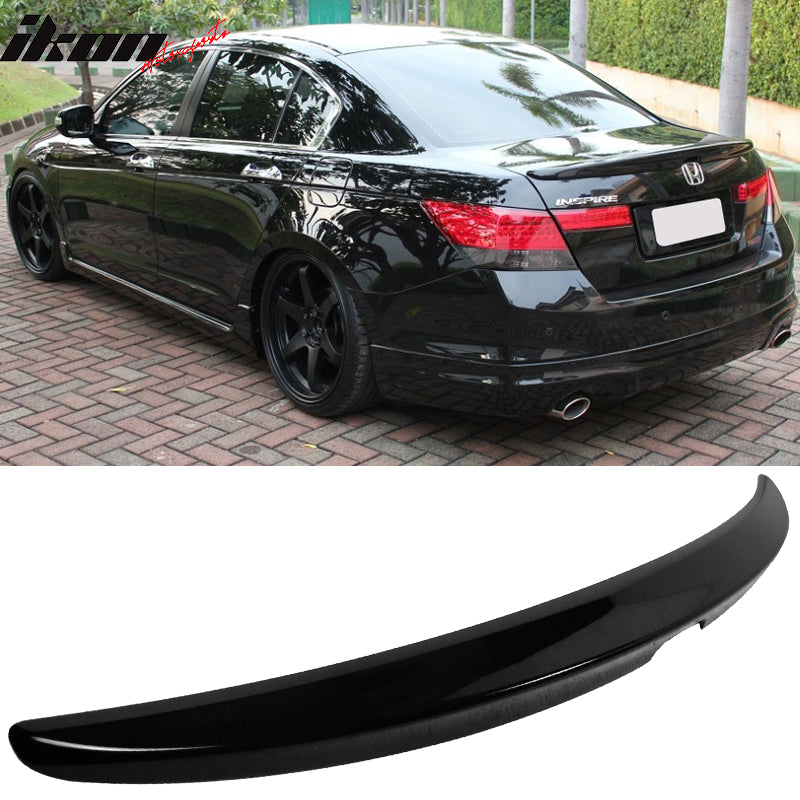 2008-2012 Honda Accord Sedan Painted ABS Rear Trunk Spoiler Wing