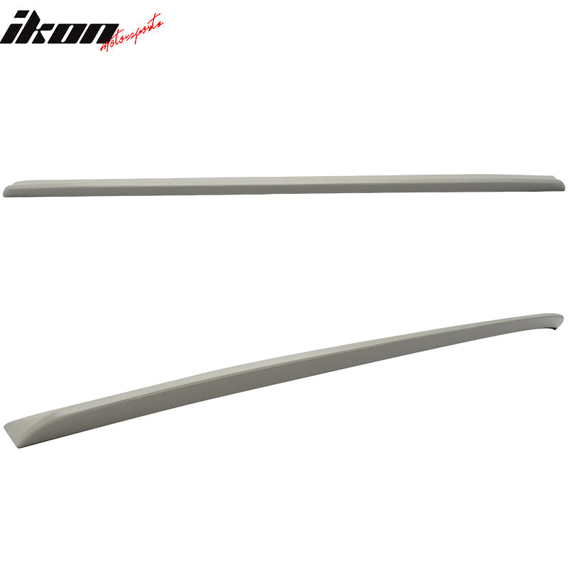2012-2015 Honda Civic 9th Gen 4Dr Painted #NH788P White Trunk Spoiler