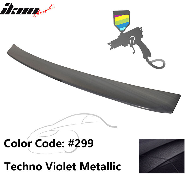 2000-2006 BMW E53 X5 SUV Euro Style Black Rear Roof Window Spoiler ABS
