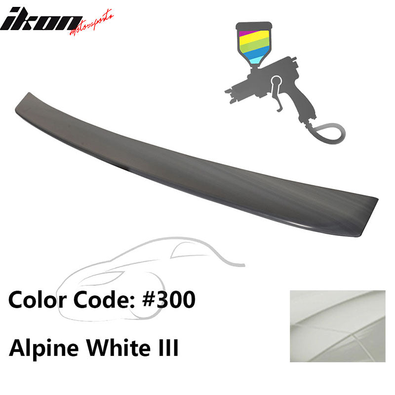 2000-2006 BMW E53 X5 SUV Euro Style Black Rear Roof Window Spoiler ABS