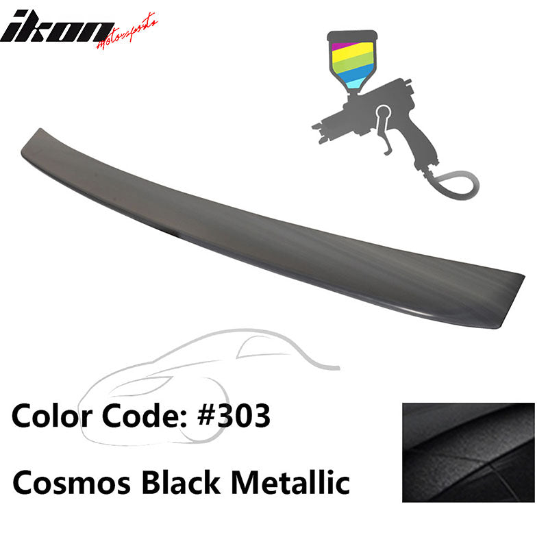 2000-2006 BMW E53 X5 SUV Euro Style Black Rear Roof Window Spoiler ABS