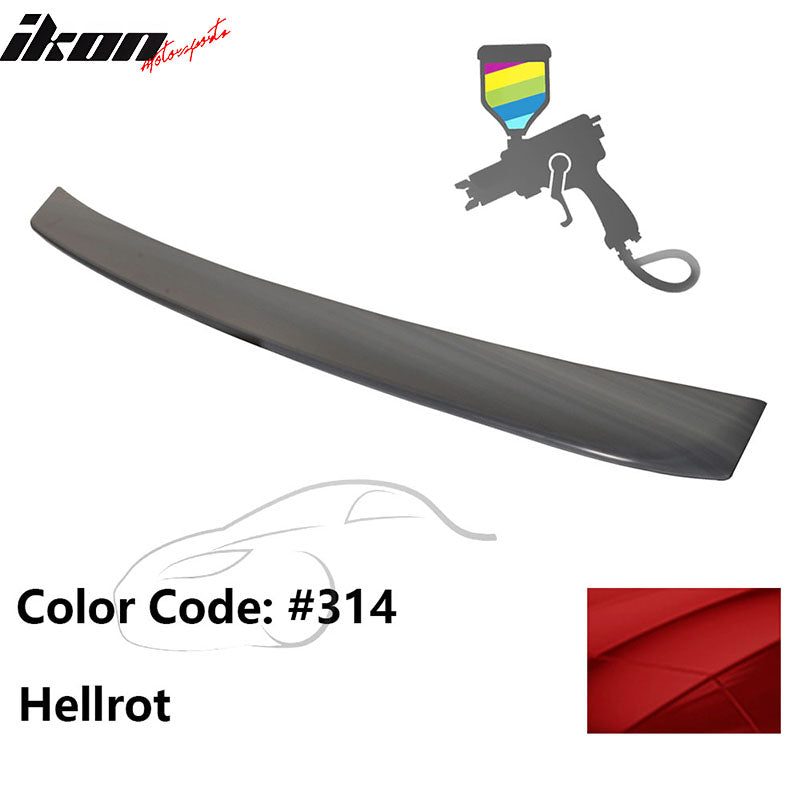 2000-2006 BMW E53 X5 SUV Euro Style Black Rear Roof Window Spoiler ABS