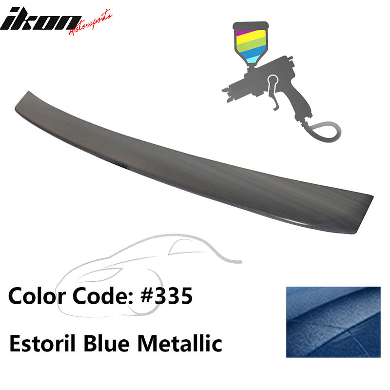 2000-2006 BMW E53 X5 SUV Euro Style Black Rear Roof Window Spoiler ABS