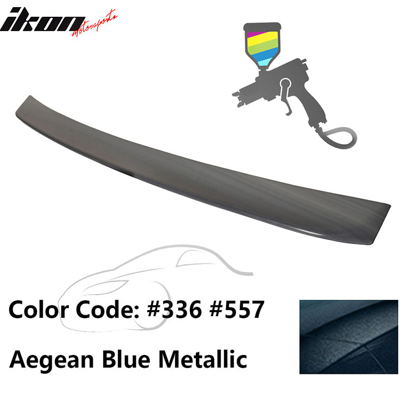 2000-2006 BMW E53 X5 SUV Euro Style Black Rear Roof Window Spoiler ABS