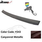 2000-2006 BMW E53 X5 SUV Euro Style Black Rear Roof Window Spoiler ABS