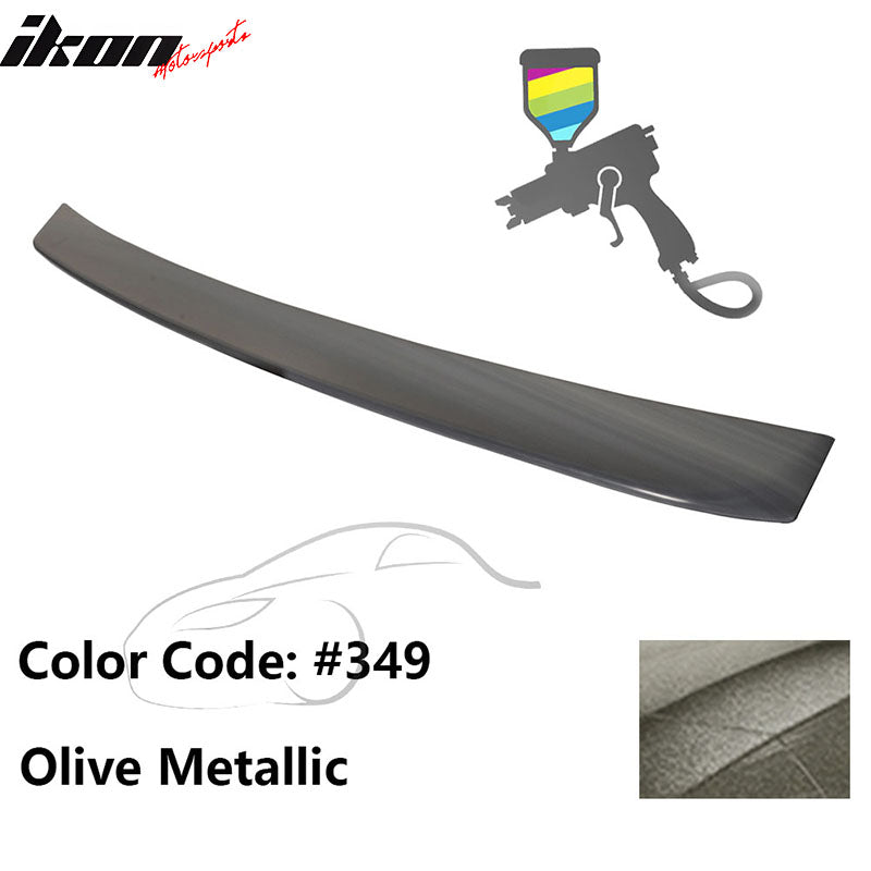 2000-2006 BMW E53 X5 SUV Euro Style Black Rear Roof Window Spoiler ABS